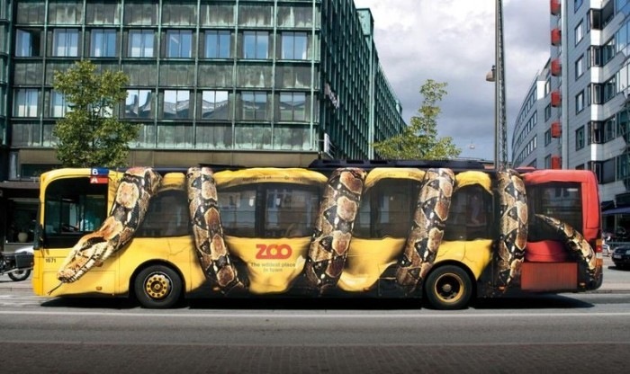 Креативная реклама на общественном транспорте. ( фото ) Y_a1354b70